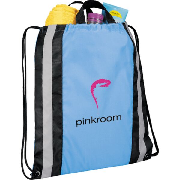 Small Reflective Drawstring Bag Thumbnail