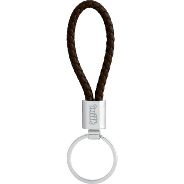 Vegan Leather Twist Key Ring Thumbnail