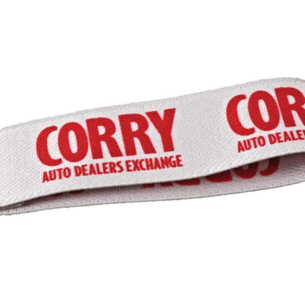 Full Color 1" Elastic Wristband w/ Ring Thumbnail