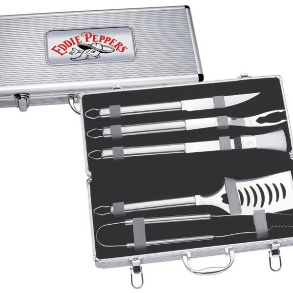 5 Piece Deluxe BBQ Set Thumbnail