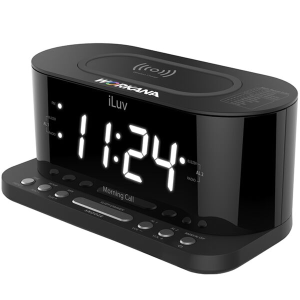 iLuv® Qi Wireless Charger / LED Alarm Clock Thumbnail