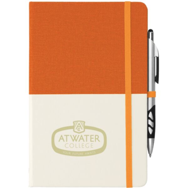 5" x 8" Two Tone Bound Notebook Thumbnail