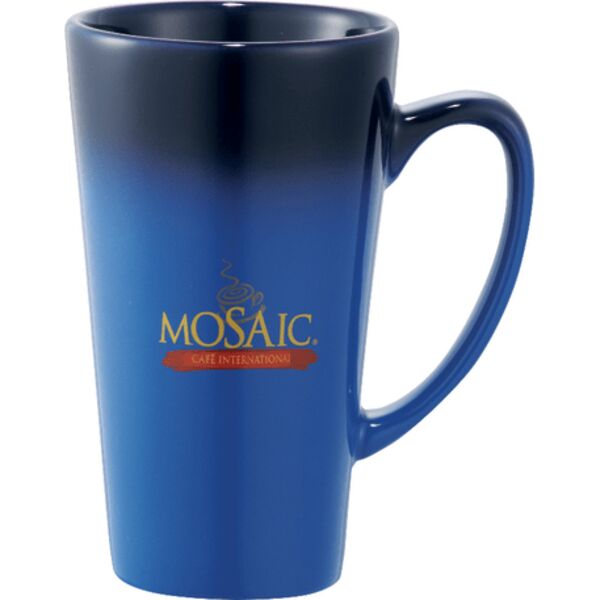 Cafe Tall Latte Ceramic Mug 14oz Thumbnail